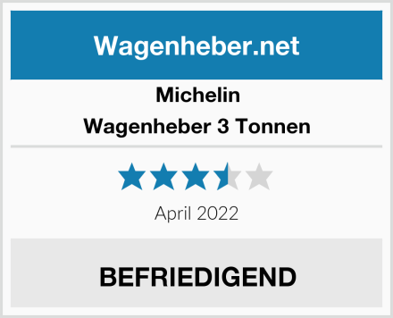 Michelin Wagenheber 3 Tonnen Test