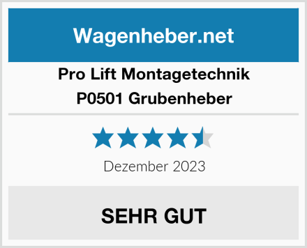 Pro Lift Montagetechnik P0501 Grubenheber Test