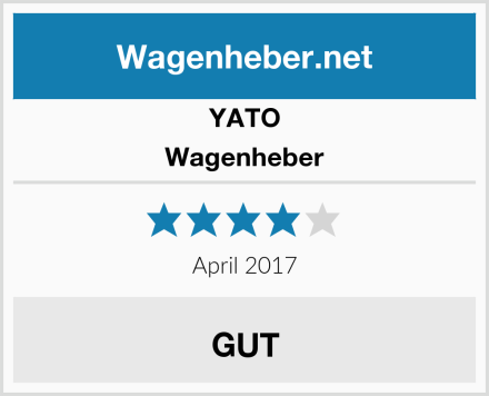 YATO Wagenheber Test